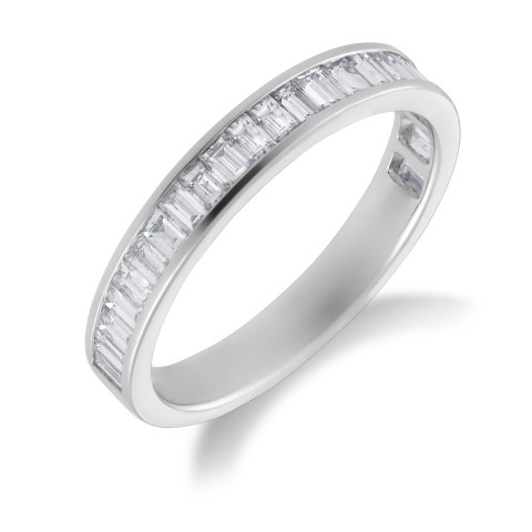 Platinum 0.50ct Diamond Eternity Ring
