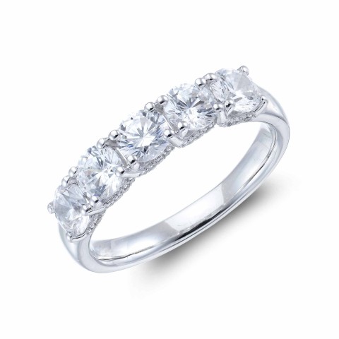 Platinum 1.55ct Diamond Eternity Ring