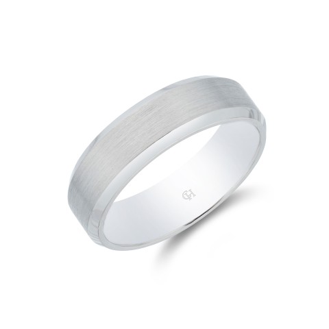 Palladium Light Court 5mm Wedding Ring