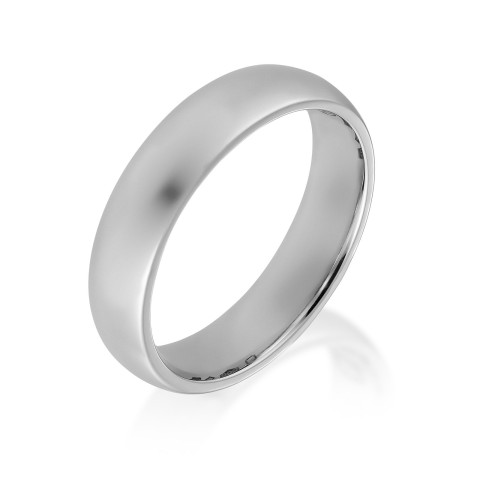 Pure Platinum Traditional Court 4mm Wedding Ring