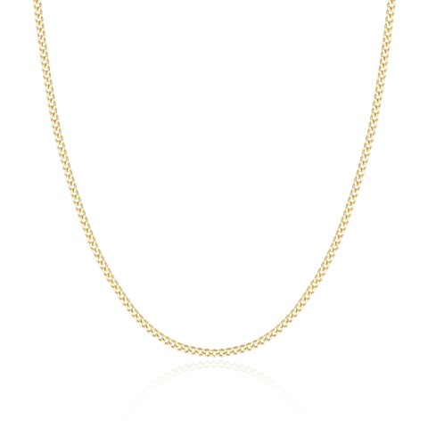9ct Yellow Gold 18' Curb Chain