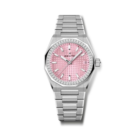 Zenith Defy Skyline Pink 36mm Ladies Watch 16.9400.670/18.I001