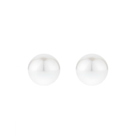 9ct Yellow Gold Pearl 8-8.5mm Stud Earrings