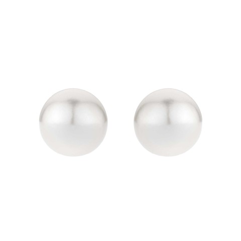 9ct Yellow Gold Pearl 9-9.5mm Stud Earrings