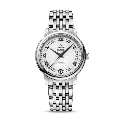 OMEGA De Ville Prestige Co-Axial 32mm Ladies Watch 424.10.33.20.52.002