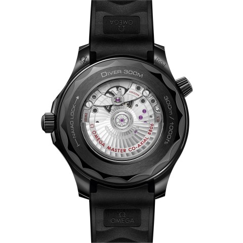OMEGA Seamaster Diver 300M Co-Axial Master Chronometer 43.5mm "Black Black" Mens Watch 210.92.44.20.01.003