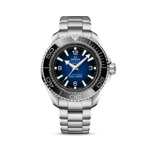 Omega Seamaster Planet Ocean Mens Watch O21530462103001 Blue Dial Steel Bracelet