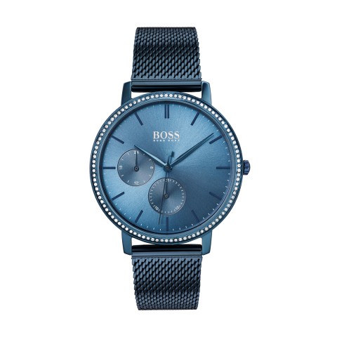 Hugo Boss Infinity Blue Dial Ladies Watch 1502518