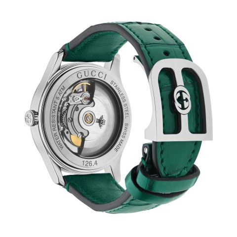 G-Timeless 38mm Automatic Green Dial Watch YA1264213