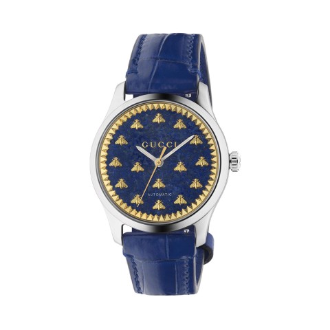 G-Timeless 38mm Automatic  Lapiz Blue Dial Watch YA1264228 