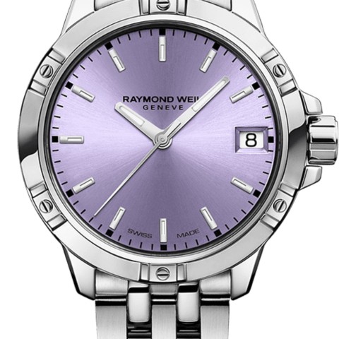 Raymond Weil Tango Stainless Steel Lavender Quartz Ladies Watch 5960-ST-46001