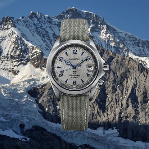 Seiko Prospex Alpinist Rock Face Limited Edition Mens Watch SPB355J1