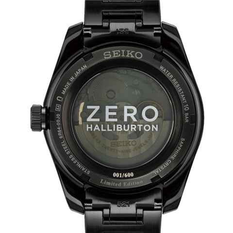 Seiko Presage Sharp Edged Halliburton Limited Edition Mens Watch SPB271J1