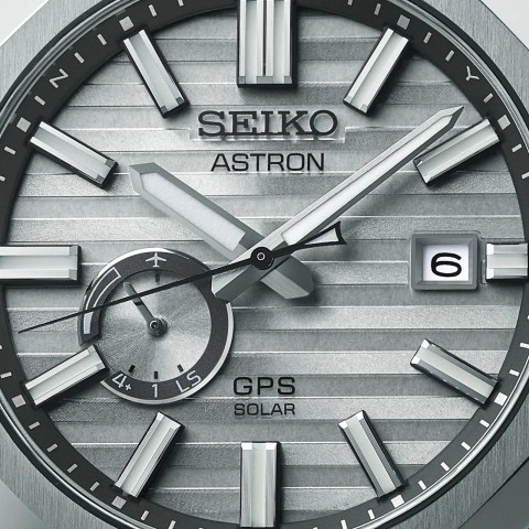 Seiko Astron GPS Solar 'Titanium' Crystal Box Limited Edition 41mm Mens Watch SSJ017J1