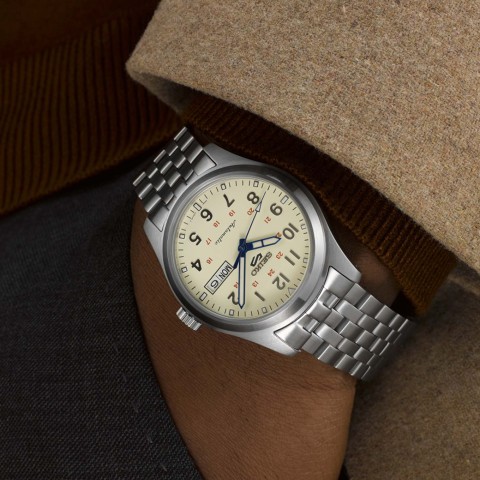 Seiko 5 Sports 'Laurel' Limited Edition 110th Wrist Watchmaking Anniversary 39.4mm Men's Watch SRPK41K1