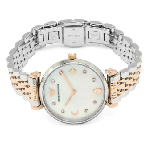 Emporio Armani Gianni 32mm Watch and Bracelet Ladies Gift Set AR80037
