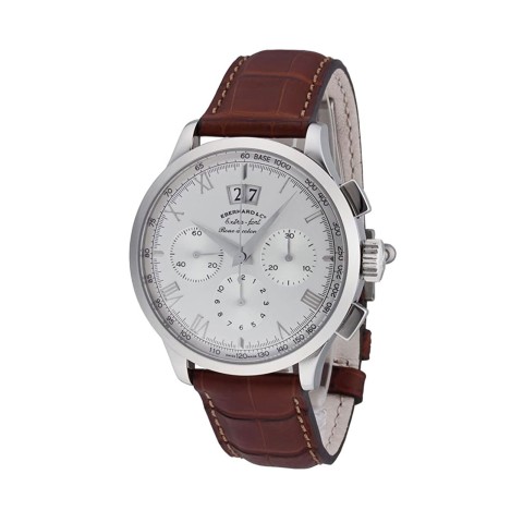 Ex-Display Eberhard Extra-Fort Grande Taille Leather Strap Watch