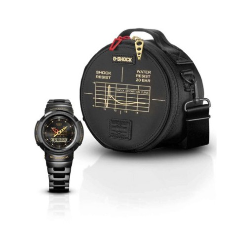 G-Shock Porter Ltd Edition AWM-500GC-1AJR Mens Watch Black Dial Black Bracelet