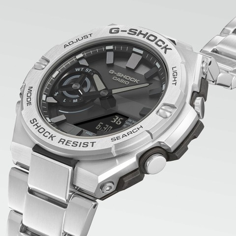 Casio G-Shock G-Steel Mens Watch GST-B500D-1A1ER Silver/ Grey