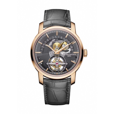 Vacheron Constantin Tourbillon Retrograde Date Openface 41mm Watch 6010T/000R-B638