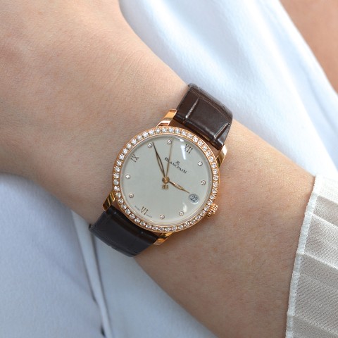 Blancpain Villeret Ultraplate Ladies Watch 6127-2987-55A