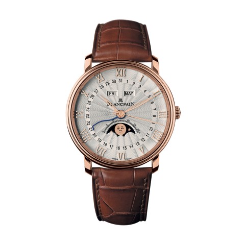 Blancpain Villeret Quantieme Complet Mens Watch 6664-3642-55B