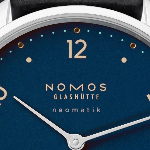NOMOS Glashutte Minimatik 36mm Mens Watch 1205