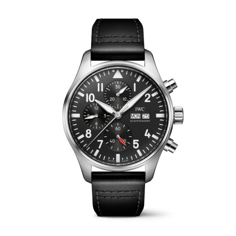 IWC Schaffhausen Pilot's Chronograph Mens Watch IW378001