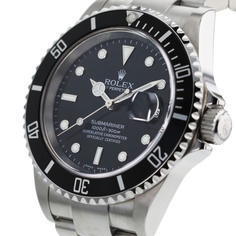 Pre-Owned Rolex Submariner 40mm Gents Watch 16610