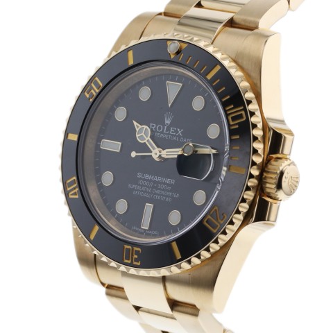 Pre-Owned Rolex Gents Submariner Watch 116618LN