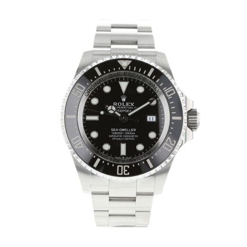 Gents Rolex Sea Dweller Stainless Steel Black Dial 2020 (box and papers)
