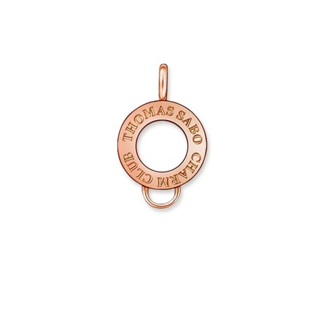 Thomas Sabo Charm Club Rose Gold-Plated Charm Carrier