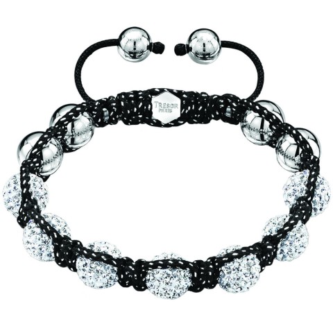 Tresor Paris White Crystal Bracelet