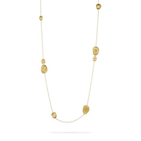 Marco Bicego Lunaria 18ct Yellow Gold Ball Necklace CB1790 Y 02