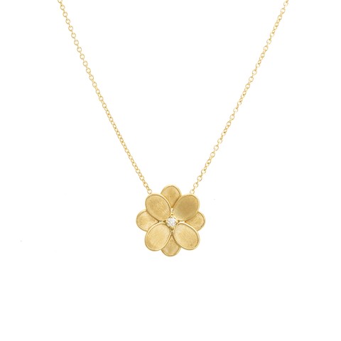 Marco Bicego Petali 18ct Yellow Gold Diamond Necklace