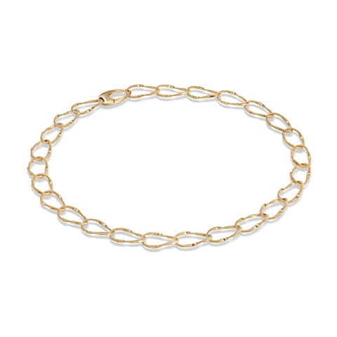Marco Bicego 18ct Yellow Gold Marrkaech Onde Link Necklet CG778 Y 01