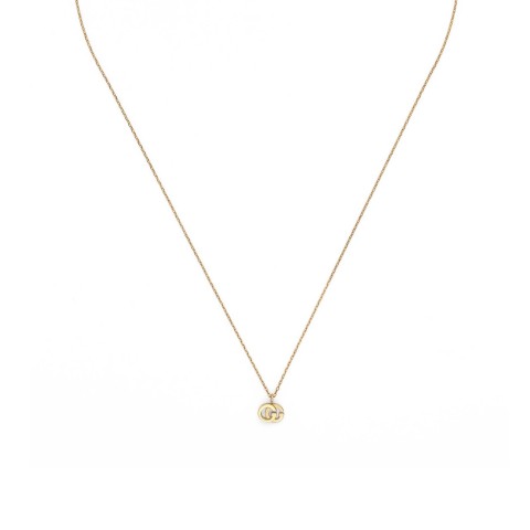 Gucci GG Running 18ct Yellow Gold Necklace YBB481638001