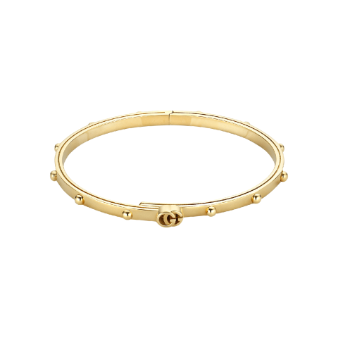 Gucci GG Running 18ct Yellow Gold Bracelet YBA554577001 - Size XL