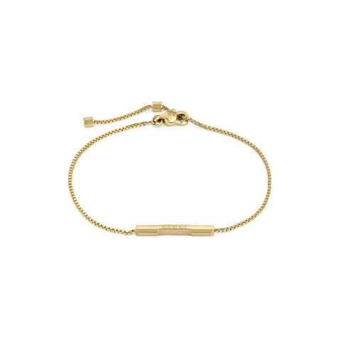 Gucci Link to Love 18ct Yellow Gold 16cm Bracelet YBA662106001 - Size S