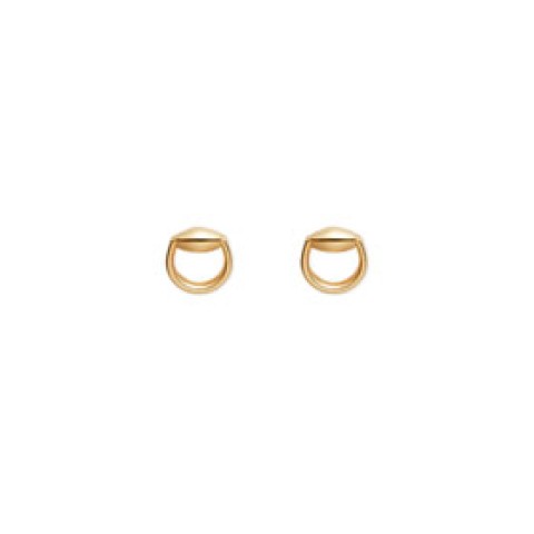 Gucci Horsebit 18ct Yellow Gold Earrings YBD391026001