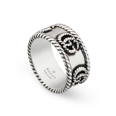 Gucci GG Marmont Sterling Silver Ring YBC627729001