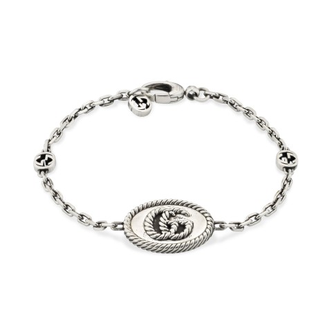 Gucci GG Marmont Sterling Silver GG Bracelet YBA627749001