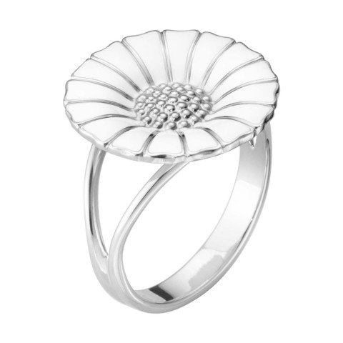 Georg Jensen Silver Daisy Flower Ring 20000903