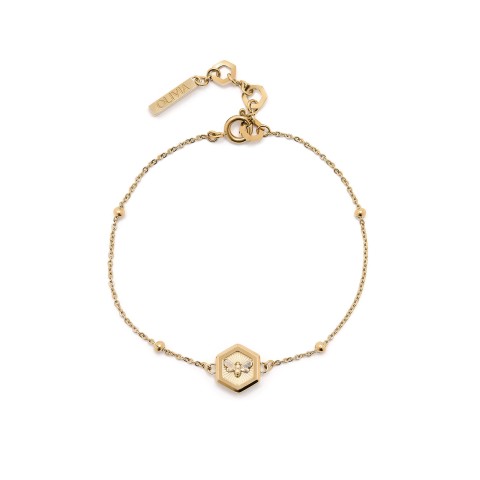 Olivia Burton Minima Bee Gold Bracelet 24100100