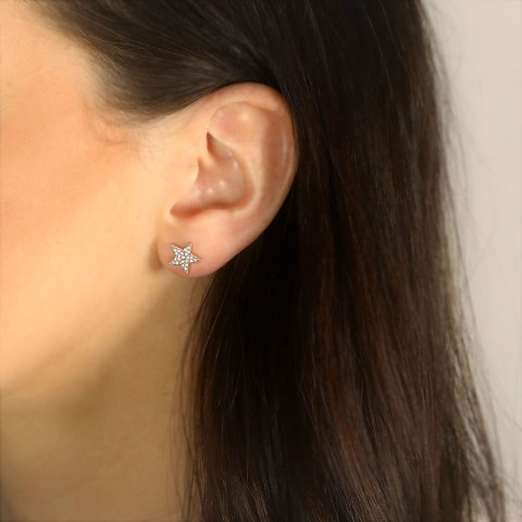 Olivia Burton Rose Gold Celestial Earrings OBJCLE35