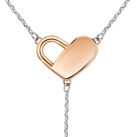 Hugo Boss Jewellery Soulmate Rose Gold Necklace 1580067