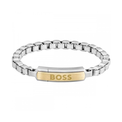 Hugo Boss Devon Two Tone Chain Bracelet 1580597M 