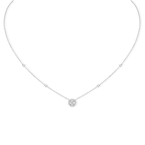 Messika Joy White Gold Brilliant Cut 0.20ct Diamond Necklace 04281-WG