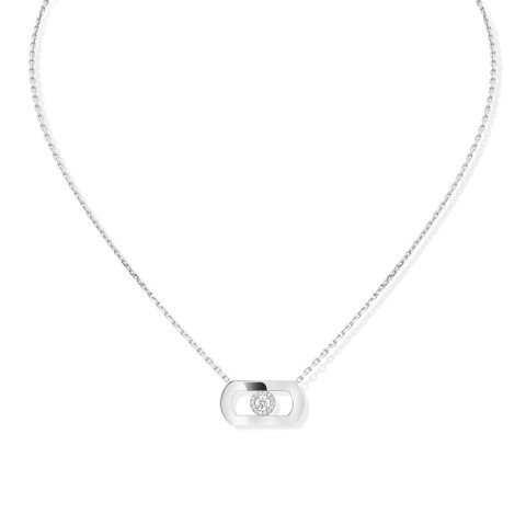 Messika So Move 18ct White Gold Diamond Necklace 12944-WG