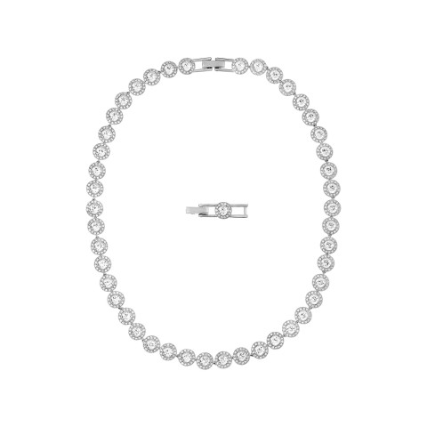 Swarovski Angelic White Crystal Rhodium Plated Necklace 5117703